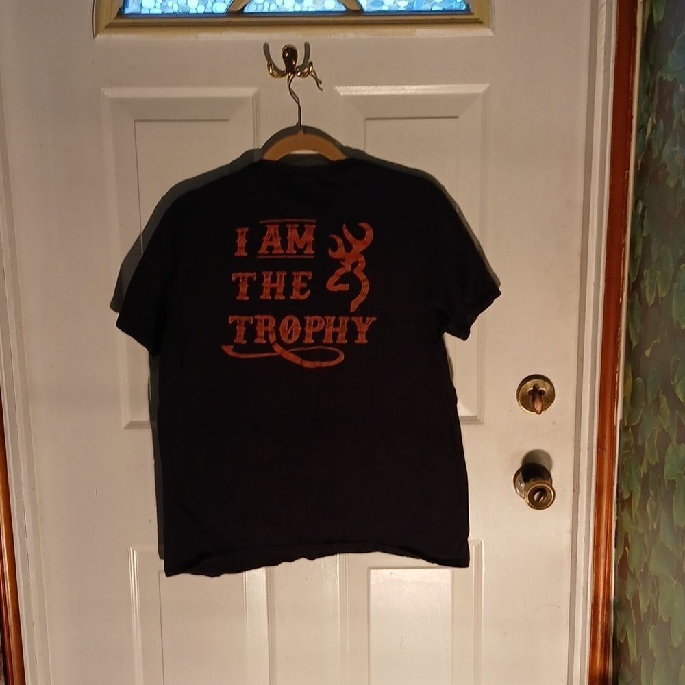 Browning Black and Red Short Sleeve Tee RL41
